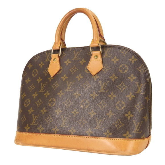 LOUIS VUITTON Authentic Brown Monogram Alma Bag - Picture 3 of 16